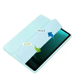 Чохол-книжка BeCover Soft Edge з кріпленням для стілусу для Samsung Galaxy Tab S10 Plus SM-X820/SM-X826 12.4" Light Blue (712255) - мініатюра 5