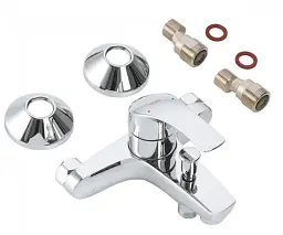Змішувач для ванни Grohe EuroSmart одноважільний Хром 30412 - мініатюра 3