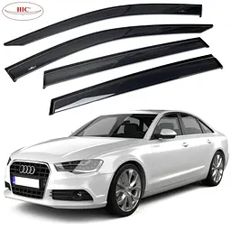 Дефлектори вікон вітровики HIC для Audi A6 (C7) 2012-2017 Універсал Оригінал (AU32)