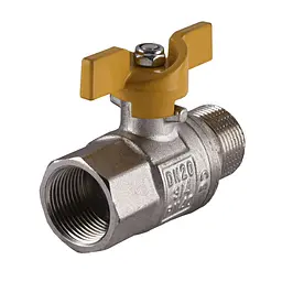 Кран кульовий прямий Selba 3/4″ ЗВ ЖБ SL1508
