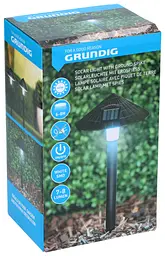 Садовий світильник Grundig на сонячній батареї 15x37.5 см в асортименті - мініатюра 3