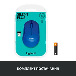 Мишка Logitech M330 Silent plus Blue (910-004910) - мініатюра 7