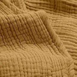Муслінове покривало Cosas Mustard 110х140 см (08MuslinPled_Mustard_110x140) - мініатюра 2