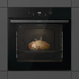 Духова шафа електрична Gorenje 77 л A+ пара дисплей піроліз чорний - мініатюра 7