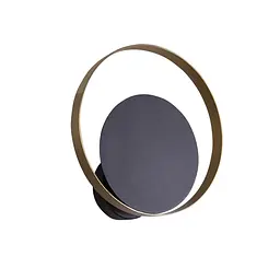 Настінний світильник MJ-Light OREO BK+GD 16003 - мініатюра 6