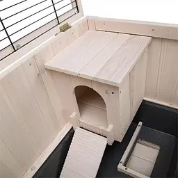 Клітка для морських свинок і кроликів Ferplast COTTAGE MINI - мініатюра 5