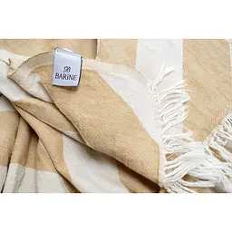Плед-накидка Barine - Fishbone Throw Mustard 130*180 - миниатюра 2