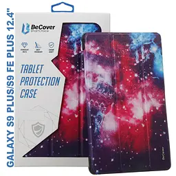 Чохол до планшета BeCover Smart Case Samsung Tab S9 Plus (SM-X810/SM-X816)/S9 FE Plus (SM-X610/SM-X616) 12.4" Space (710382) - мініатюра 2