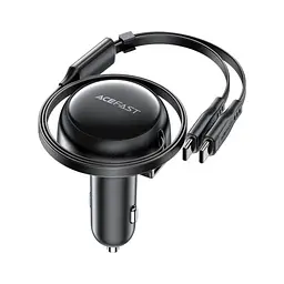 Зарядний пристрій Acefast 3xUSB 53W (2xUSB-C+USB-A) + cable USB-C 2in1 B13 (6974316282921) - мініатюра 2