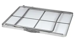 Стіл Bo-Camp Camp-Gear Economy 80x60 cm Light Grey (1404426) - мініатюра 2