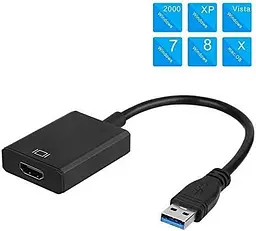 Адаптер USB 3.0 → HDMI 1080P для Windows 7/8/10 - мініатюра 5