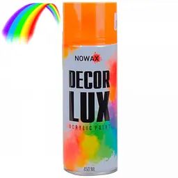 Флуоресцентна фарба Nowax Спрей 450 мл Помаранчева (orange) NX48047