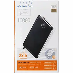 Акумулятор портативний магнітний Profit PQ17 MagSafe 22.5W 10000mAh білий - мініатюра 5
