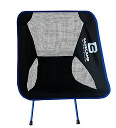 Кемпінгове крісло BaseCamp Compact, 50x58x56 см Чорний-Синій - мініатюра 2