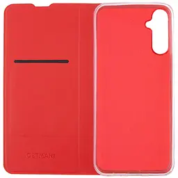 Шкіряний чохол-книжка GETMAN Elegant (PU) для Samsung Galaxy A14 4G/5G Червоний - мініатюра 6