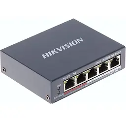 Комутатор мережевий Hikvision DS-3E1105P-EI/V2