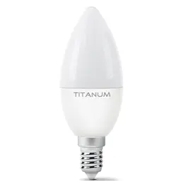 Лампочка TITANUM C37 6W E14 3000K (TLС3706143)