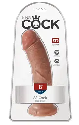 Фалоімітатор Pipedream Cock 8 Inch, 20 см (тілесний) - мініатюра 5