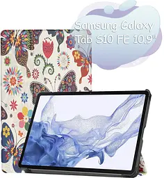 Чохол до планшета BeCover Smart Case Samsung Galaxy Tab S10 FE (SM-X520/SM-X526) 10.9" Butterfly (713283)