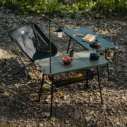 Складний стіл Naturehike CNK2450JJ025, 80х40 см, алюміній, оливковий - мініатюра 5