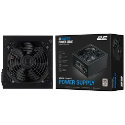 2E Блок живлення Master Power (650W), >80%, 80+ White, 120мм, 1xMB 24pin(20+4), 1xCPU 8pin(4+4), 3xMolex, 5xSATA, 2xPCIe 8pin(6+2) - мініатюра 10