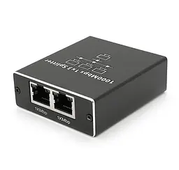 Активний RJ45-сплітер 1x3 Network splitter Adapter Voltronic YTS-RJ45-1to3 1000Mbps - мініатюра 3