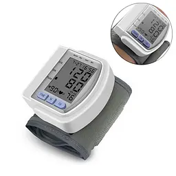 Автоматичний тонометр на зап'ястя Blood Pressure Monitor CK-102S прилад для вимірювання тиску на зап'ястя - мініатюра 2