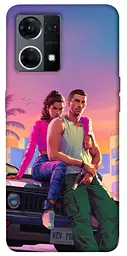 TPU чохол Demsky GTA VI Heroes для Oppo Reno 7 4G