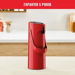 Термос Tefal Ponza Pump 1.9 л червоний (K3140314) - мініатюра 12