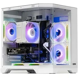 Корпус для ПК Qube (CRYSTAL_GWNU3)