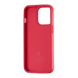 Чохол Jinduka Leather Ringo iPhone 13 Pro Red - мініатюра 3