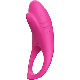Ерекційне кільце Boss Series Vibro Shark 6 см рожевий