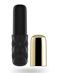 Потужний мінівібратор Satisfyer Sparkling Darling Gold зі знімним ковпачком, 16 режимів роботи - мініатюра 3