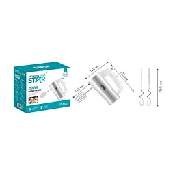 Міксер WINNINGSTAR ST-5533 White - мініатюра 7