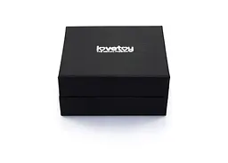 Анальна пробка Lovetoy Gold Spiral Metal Plug 6.8 см (прозорий) - мініатюра 2