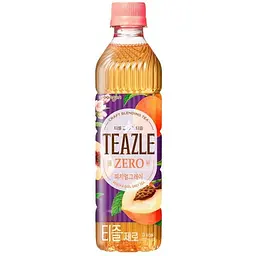Чай корейський Woongjin Teazle Zero Peach Earl grey tea 500 мл