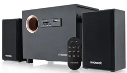 Акустична система M-105R 2.1 10W mini-jack пк чорний Microlab teh0013943