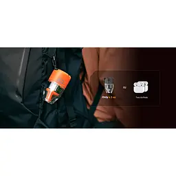 Насос-ліхтар кемпінговий Flextail Max Pump 3, чорний - мініатюра 4
