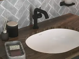 Змішувач для умивальника Hansgrohe Tecturis S CoolStart EcoSmart+ з донним клапаном matt black 73323670 - мініатюра 4