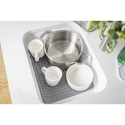 Килимок для сушки посуду KitchenAid Sinkware сірий (KEG877OHASA) - мініатюра 10