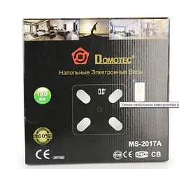 Веси підлогові Bluetooth розумні з додатком на телефон 26x26см Domotec ART-2017 7382 - мініатюра 6