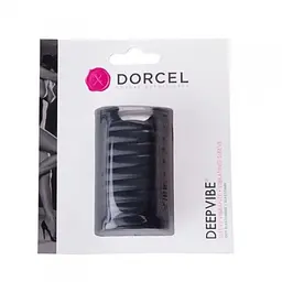 Насадка на пеніс Dorcel Deepvibe 7 см чорний - мініатюра 7