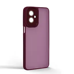 Чохол ArmorStandart ShadeX для Motorola G55 5G Wine Red - мініатюра 2