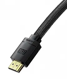 Кабель Baseus High Definition Series HDMI - HDMI 8K 2m CAKGQ-K01 Black - мініатюра 2