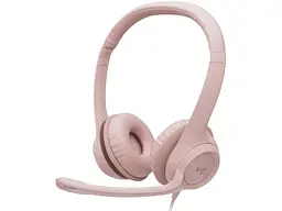 Гарнітура Logitech H390 USB Rose (981-001281) - мініатюра 2