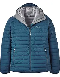 Чоловічий пуховик Rab Microlight Windstopper Hoody L Синій