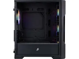 Корпус 1stPlayer T3-BK-4F1 Black - мініатюра 5