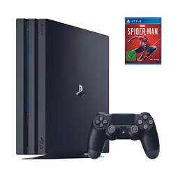 Консоль Sony PlayStation 4 PRO 1TB CUH 72 Black обслугована + Геймпад бездротовий DualShock 4 + Marvel's Spider-Man + гарантія б/в