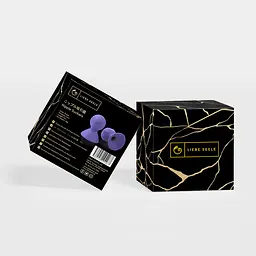 Присоски для сосків Liebe Seele Nipple Suckers Purple, силікон - мініатюра 2