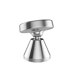 Автотримач Hoco CA46 Metal Magnetic in-car Holder for Dashboard Silver [73714] - мініатюра 2